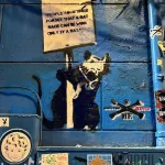Banksy Hates Me New Orleans Frenchmen St. Rat Race