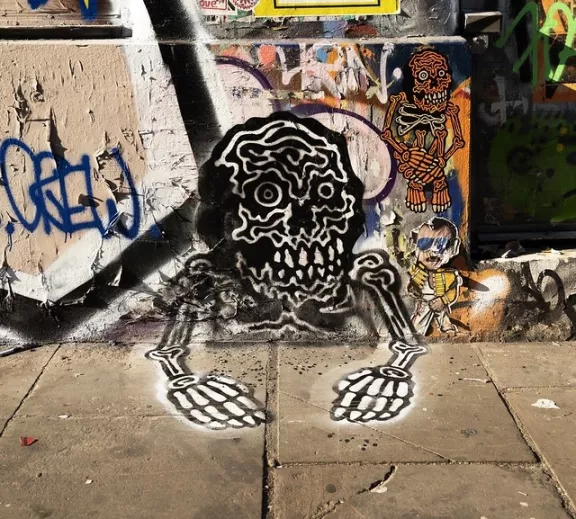 RX Skulls UK London folded