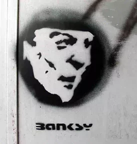 Banksy Hamburg face