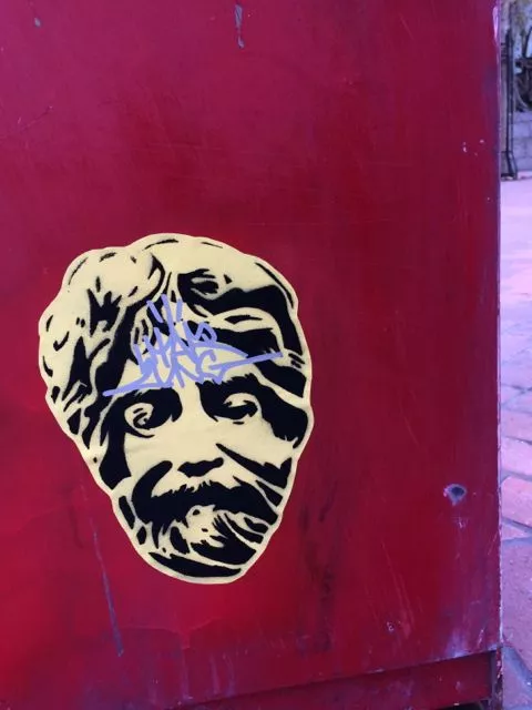 HAR2UNG_SF Fiancial District bearded sticker