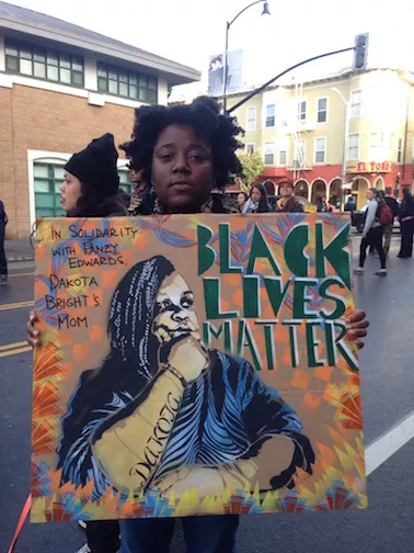SF Protest BlackLivesMatter Dakota