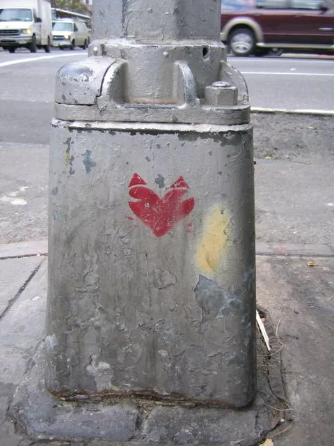 NYC cat heart