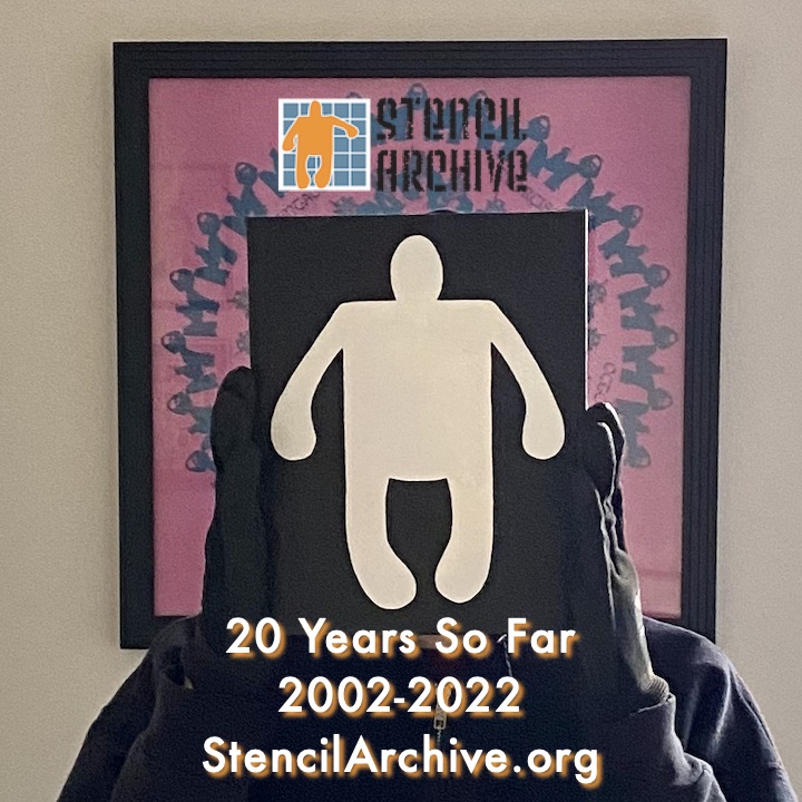 Happy 20th Stencil Archive