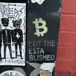 LA New Orleans French Quarter bitcoin