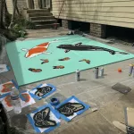 Jeremy Novy cut outs in process