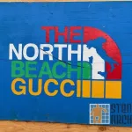 SF North Beach The North Beach Gucci logo spoof