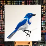 Fnnch These Birds Are Not Real Scrub Jay 02
