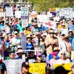 NC Asheville Hands Off RESIST ph J Bell