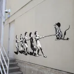 Blek Le Rat tug of war