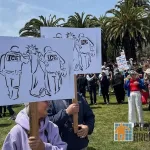 SF Protest No Kings ICE detains Liberty