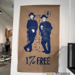 SF Fort Mason SF Diggers 1% Free poster