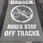 SF Fort Mason Stay off Tracks