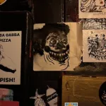 SF Mission Dist creepy clown sticker