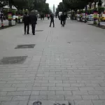TN Tunis Beeshu Avenue FREE Syria Assad as Hitler