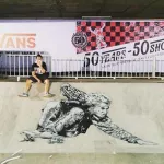 Headache Stencil TH skater