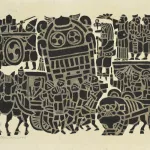 Mori Shinto Festival Procession 1959