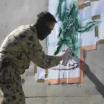 ZeroSix AK Kandhar spraying toy soldier