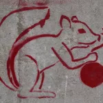 CA Squirrel w Bomb