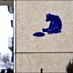 CA Toronto Bear waiting at hole