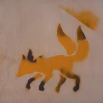 CA Toronto two tailed fox