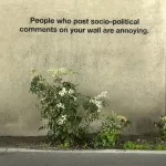 i<3streetart political comments annoying