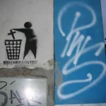 AT Vienna trash the cross