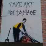 BE Brussels Tags in the City 01 Banksy spoof