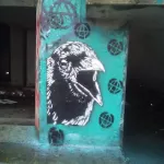 A Inside Heart raven