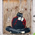 Alias Hamburg chid in red hides face