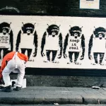 Banksy Getting Up 01 photo Steve Lazarides