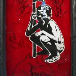 Banksy Naples IT under spigot ph txmx