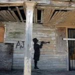 Banksy New Orleans Trumpet Boy