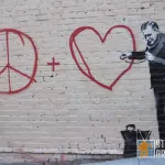 Banksy in SF 2010 SF Chinatown