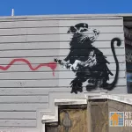 Banksy in SF 2010 SF Upper Haight