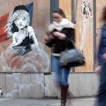 Banksy France Tear Gas Immigrants