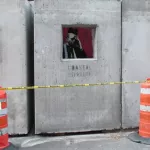 Banksy NYC 2013 Concrete Confessional