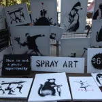 Banksy NYC 2013 central park