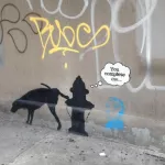 Banksy NYC 2013 you complete me