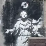 Banksy Naples IT gun