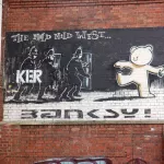 Banksy Bristol Deface Repair 07
