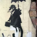 banksy berlin corporate rat