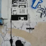 Dolk Barcelona pay phone