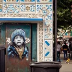 Guate Mao France Child in Blue Hat