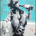 Miss Fuck FR Biere et Punk Bleue