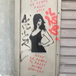 Miss.Tic FR Paris Butte aux Cailles l'amour le temps