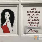Miss.Tic FR Paris Butte aux Cailles terrasses