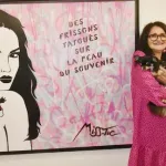Miss.Tic with stencil 02