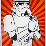 Nekhaev Flipp RU praying Star Wars stormtrooper