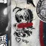 Rip anime style UK London Brick Ln