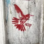 Rip hummingbird UK London Brick Ln